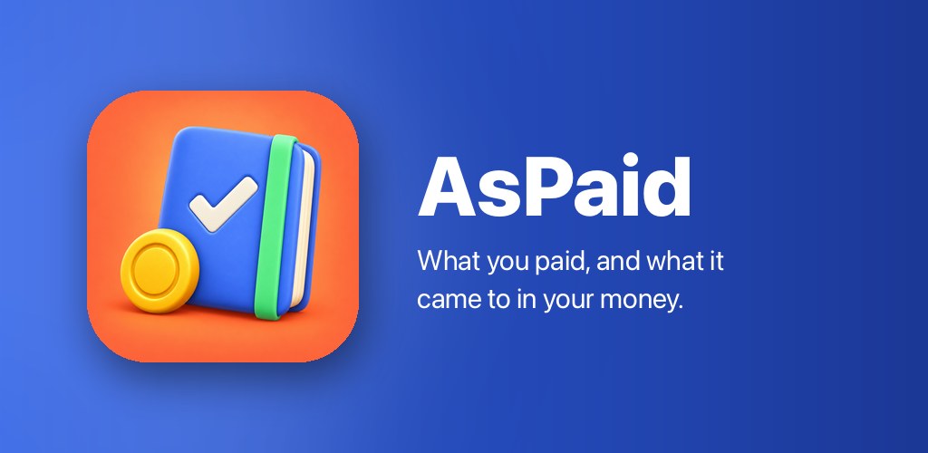 AsPaid — Expense Manager by BigInt Games