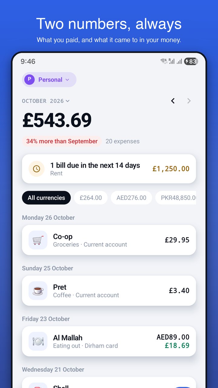 AsPaid screenshot 1