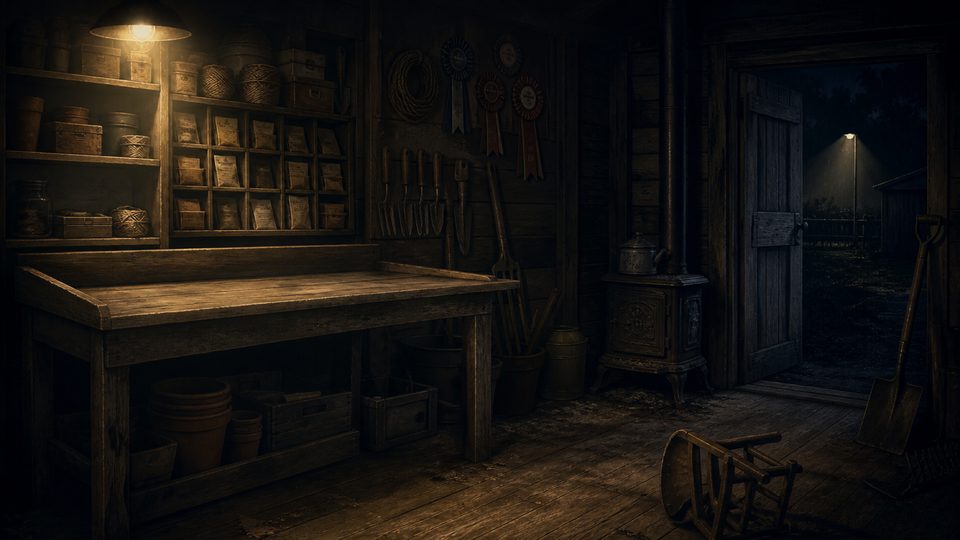The Allotment — Agent X case scene