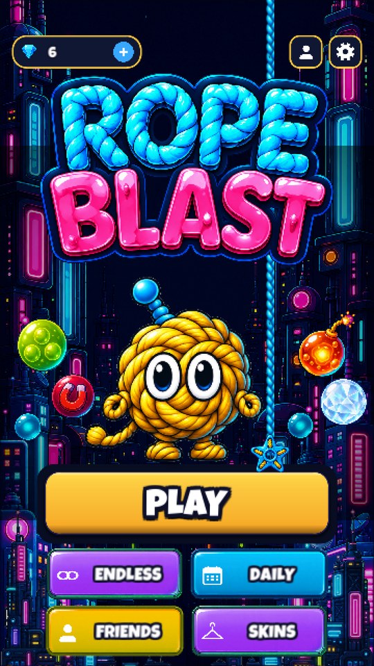 Rope Blast — play in your browser