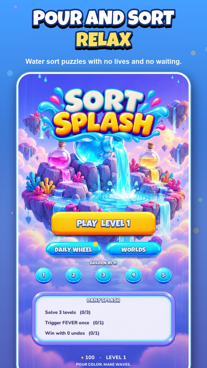 Sort Splash screenshot 1